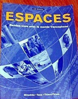 Espaces textbook french - textbook, (french