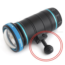 weefine sfera subacquea ball faretti e flash 25mm underwater strobe video light