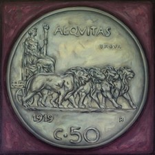 50 Centesimi 1919 PROVA di