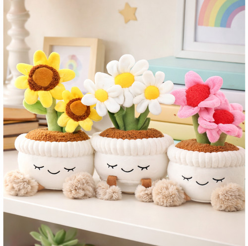Decorazione pianta peluche - decorazione,