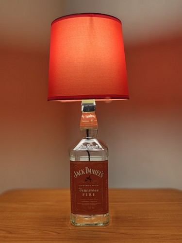 Lampada bottiglia jack - lampada,