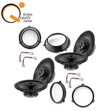 MACROM Kit completo fit FIAT Panda 2 Serie Anteriore e Posteriore casse auto