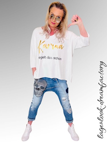 Lagenlook kuschel strick pulli - lagenlook, kuschel-strick-pulli