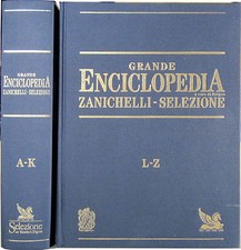 Grande Enciclopedia ZANICHELLI SELEZIONE 2 vol. 1994
