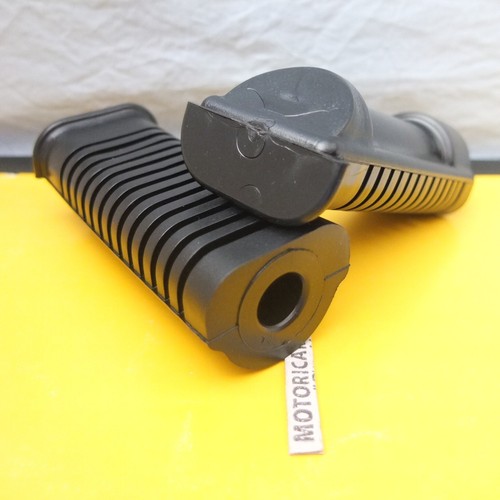 Coppia gomme pedane - pedane, moto