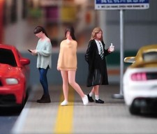 Modellino statuina dipinto