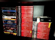 Lotto 63 DVD + Libro Opuscoli??STEPHEN KING Collezione DeAgostini + Rarità 