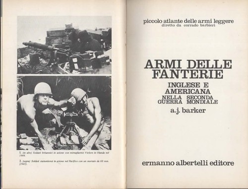 Libri barker armi fanterie - libri,