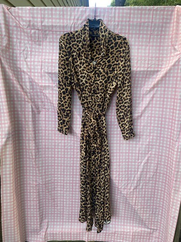 Abito lungo leopardato zara - lungo,