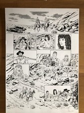 CIVITELLI  -  TEX  TAVOLA ORIGINALE / Original Page -'La fonte della Giovinezza'