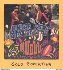 SOLO COPERTINA - 7" - QUELLI -