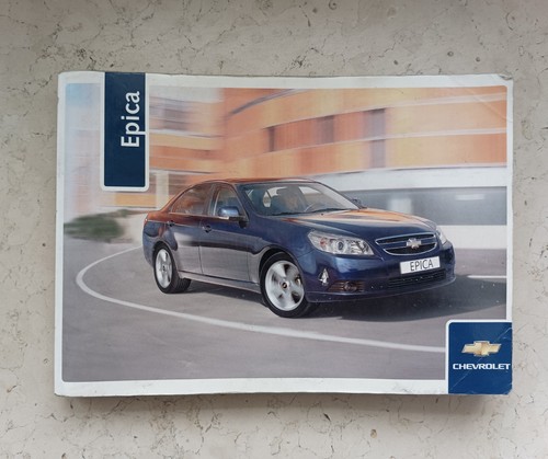 Manuale chevrolet epica - manuale,