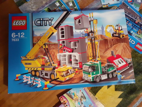 Lego city 7633 cantiere fuori - city,
