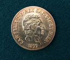 Moneta carlo felice - carlo, rex