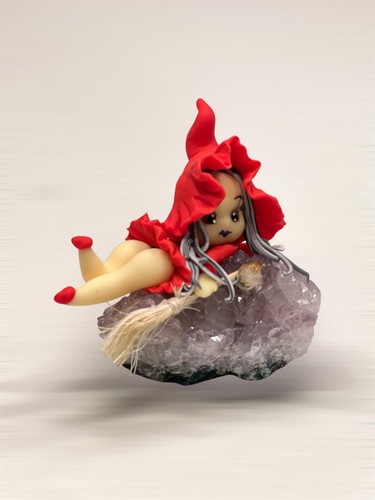 Halloween witch amethyst - halloween,