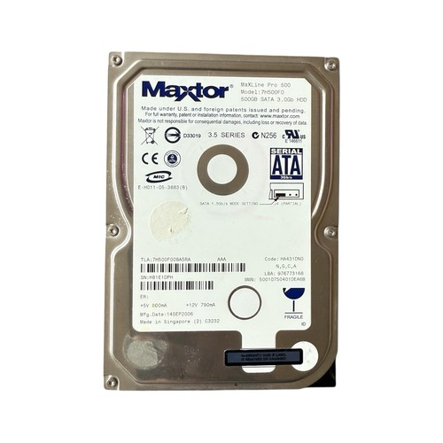 Disco rigido maxtor maxline - disco,