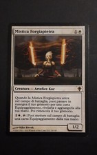 MAGIC THE GATHERING MISTICA FORGIAPIETRA WORLDWAKE MTG ITA STONEFORGE MYSTIC