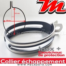 Collier de fixation oval pour