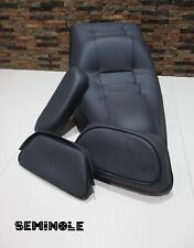 fodera grigia e nera per sella