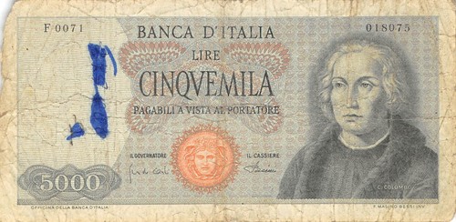 Italy 5000 lire 4 1 - ,