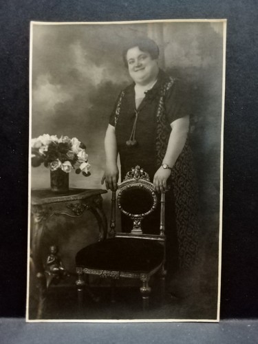 Foto cartolina privata - foto, donna