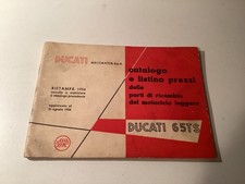 Ducati catalogo ricambi/prezzi
