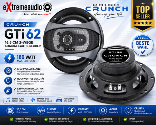 Crunch gti62 altoparlante - crunch,
