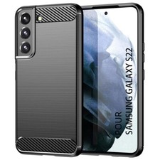 Coque effet carbon noir - coque, pour