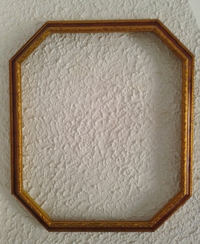 Cornice ottagonale legno - cornice,
