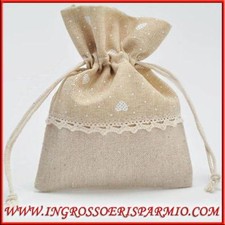 Sacchetti portaconfetti juta