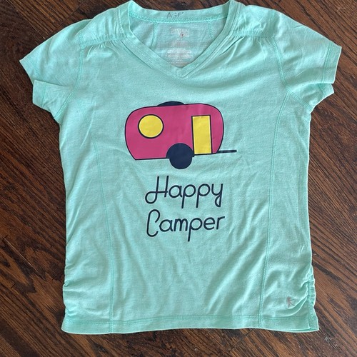 Shirt happy camper ragazza - t-shirt,