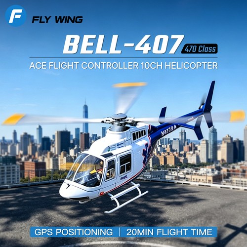 Fly wing bell 407 - fly, bell-407