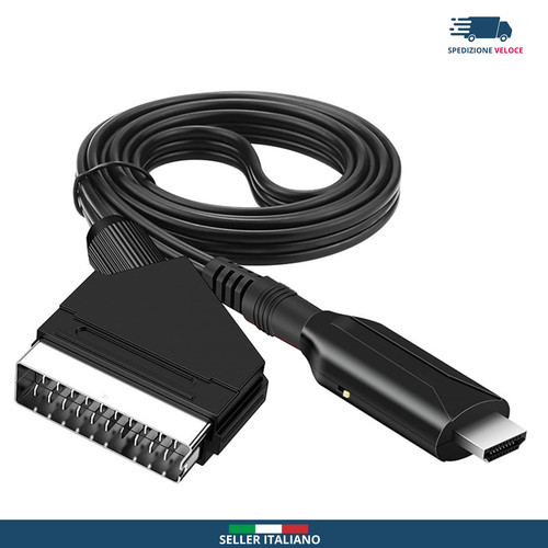 Adattatore cavo scart - adattatore,