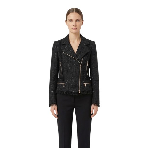 Giacca donna nero fracomina - nero,