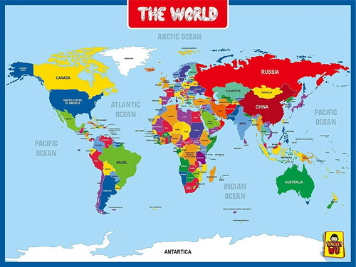 Mappa del mondo scrivere - mappa,