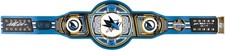 Macklin Celebrini San Jose Sharks Signed WWE Legacy Title Belt w/Inscs - LE of 5