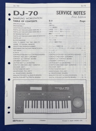 Manuale servizio originale - manuale,