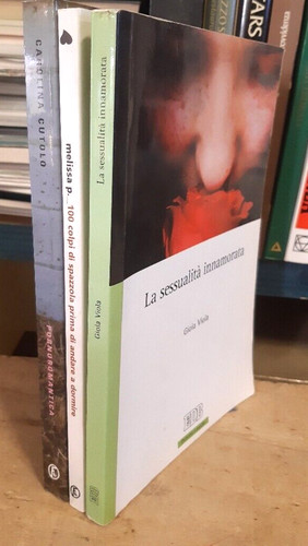 Lotto tre libri di - di,