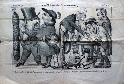 1871 stampa satirica una - satirica,
