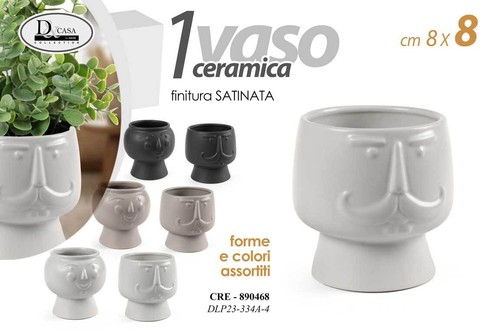 Vaso cachepot ceramica - cachepot, piante