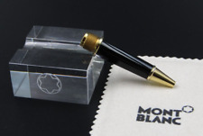 MONTBLANC impugnatura canna inferiore nera 163 penna roller classica parte NOS con oro