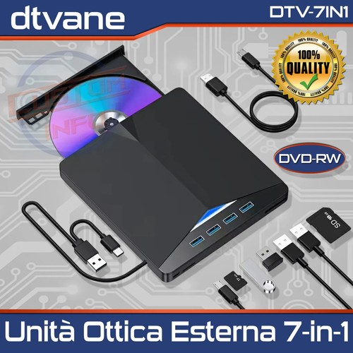 Unità esterna dvd - unità,