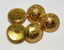 Lotto Di 5 Bottoni Nuovi