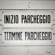 Insegne Targhe smaltate (2)