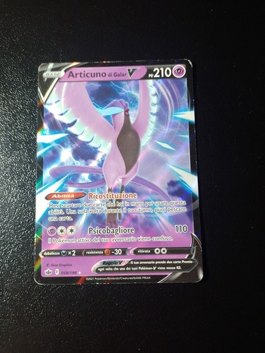 Articuno galar 058 198 - articuno,