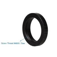 Adattatore da M48 a T-Ring per fotocamera DSLR/Mirrorless collegare telescopio fotografia