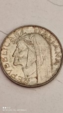 ITALIA 500 LIRE DANTE ARGENTO 1965 BB ( 359) 