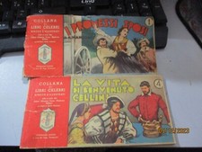 lotto 2 fumetti striscia MAGNESIA S. PELLEGRINO n. 1 e 4 originali anni 50