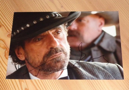 Jeremy irons autografo - irons,