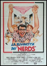LA VENDETTA DEI NERDS locandina film originale 55x78" 4Sh italiano KANEW